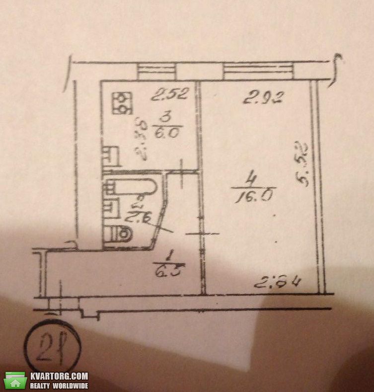 Sell 1-room apartment. Киев,  Щорса — photo 6