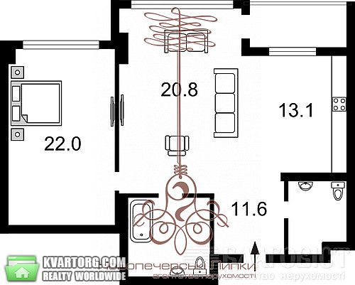Sell 2-room apartment. Киев,  Драгомирова — photo 10