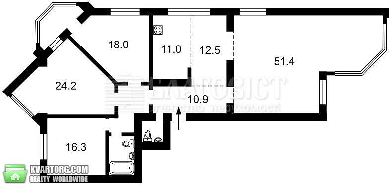 Sell 4-room apartment. Киев,  Героев Сталинграда пр — photo 2