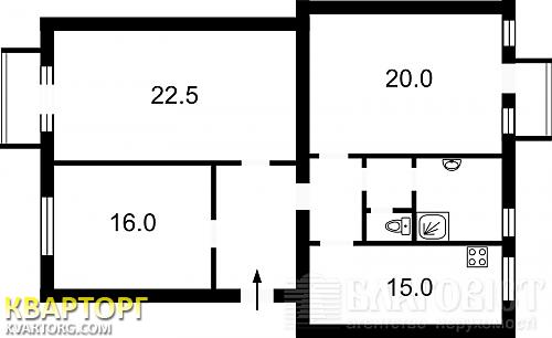 Sell 3-room apartment. Киев,  Сечевых Стрельцов — photo 2