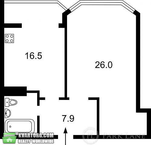 Sell 1-room apartment. Киев, Ахматовой — photo 4