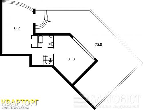 Sell 3-room apartment. Киев,  Вильямса — photo 4