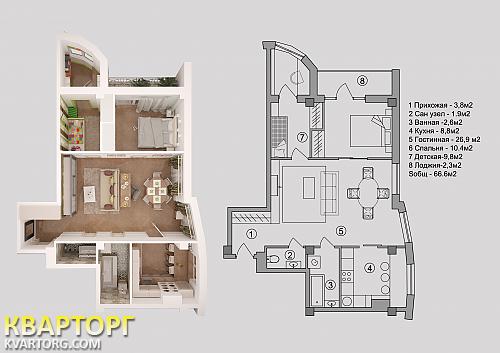Sell 2-room apartment. Днепропетровск, Евпаторийская — photo 1