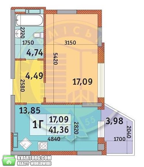 Sell 1-room apartment. Киев,  Богатырская — photo 2
