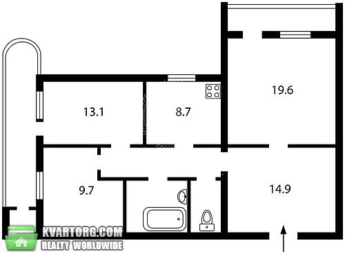 Sell 3-room apartment. Киев, Отрадный пр — photo 6