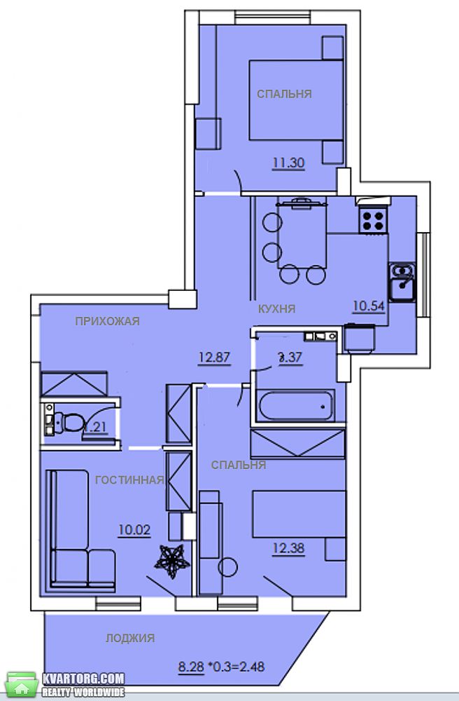 Sell 3-room apartment. Одесса, Сахарова — photo 1