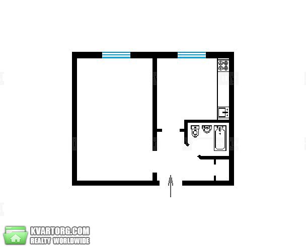 Sell 1-room apartment. Киев, Салютная — photo 2