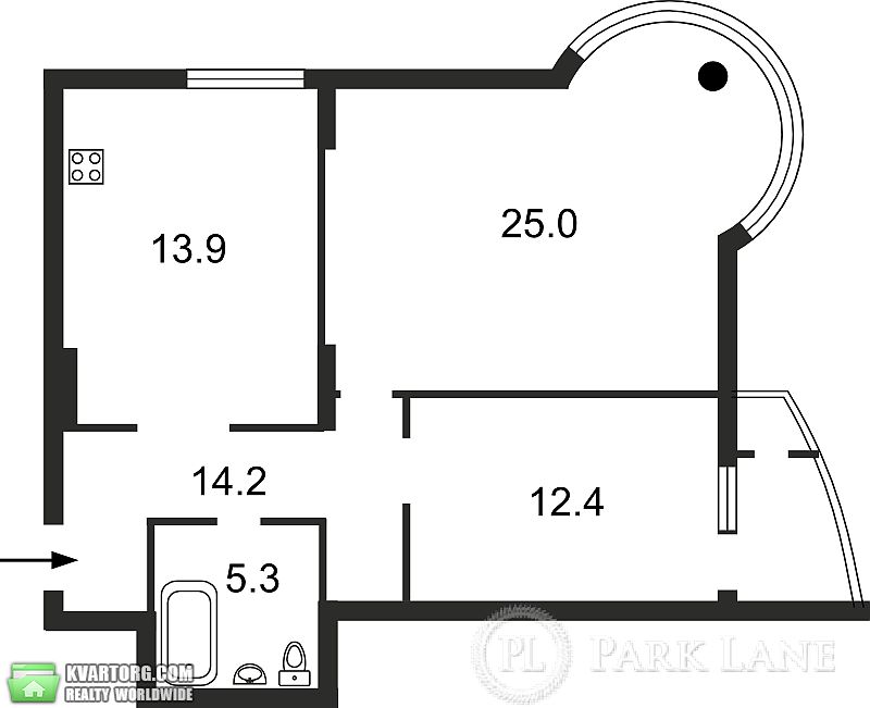 Sell 2-room apartment. Киев,  Автозаводская — photo 3