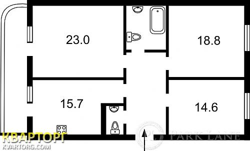 Sell 3-room apartment. Киев,  40-летия Октября просп — photo 3