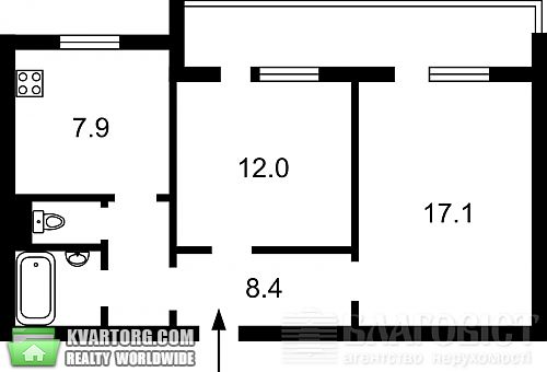 Sell 2-room apartment. Киев, Кудряшова — photo 9