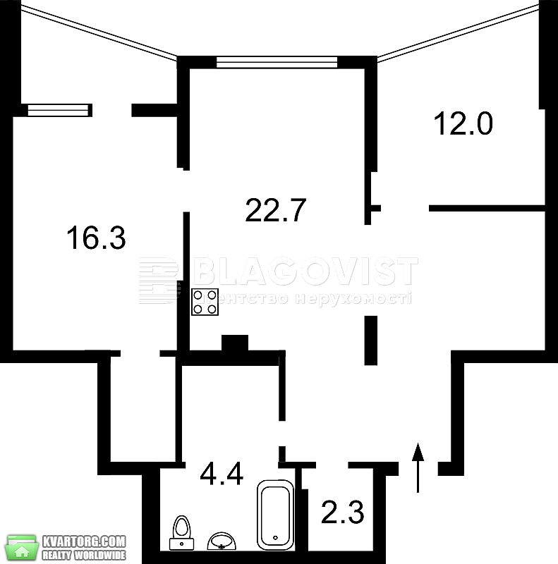 Sell 3-room apartment. Киев,  Урловская — photo 2