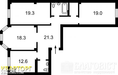 Sell 3-room apartment. Киев,  Полтавская — photo 5