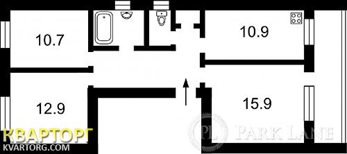 Sell 3-room apartment. Киев,  Каменева — photo 2
