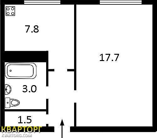 Sell 1-room apartment. Киев, Милютенко — photo 2