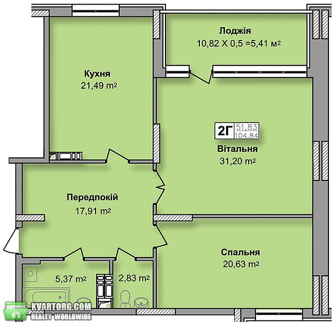 Sell 2-room apartment. Киев,  Кондратюка — photo 6