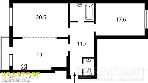 Sell 2-room apartment. Киев,  Григоренко пр — photo 2