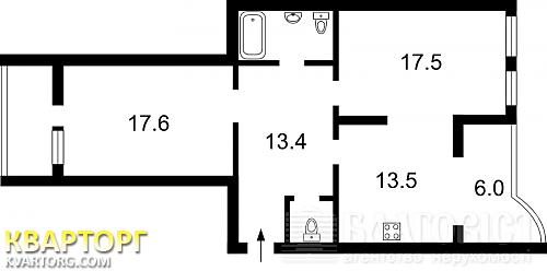Sell 2-room apartment. Киев,  Просвещения — photo 2