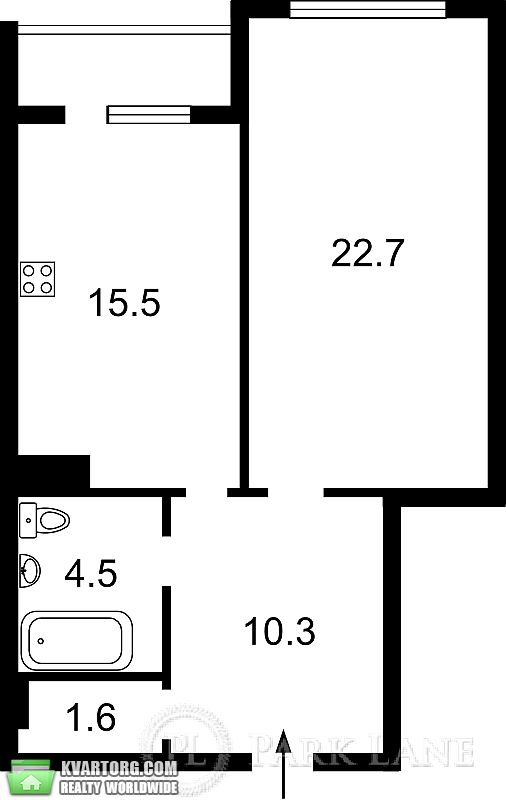 Sell 1-room apartment. Киев,  Танковая — photo 8