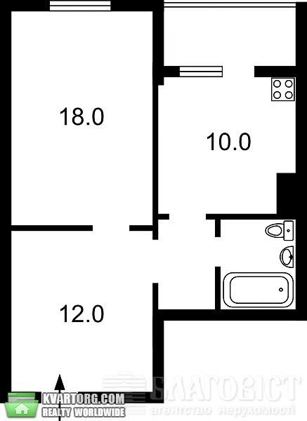 Sell 1-room apartment. Киев, Закревского — photo 2