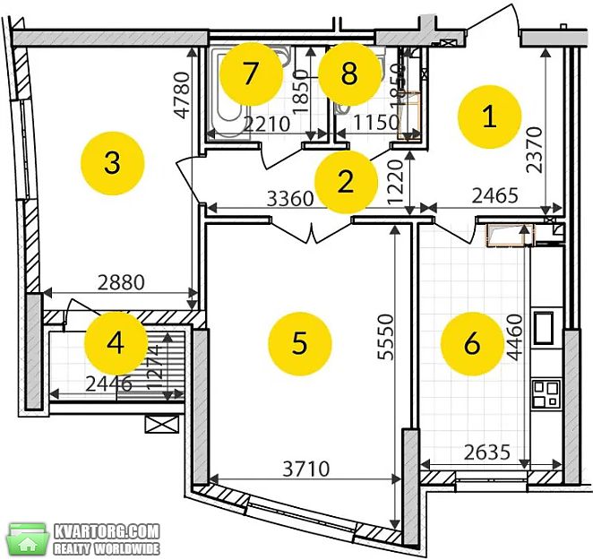 Sell 2-room apartment. Киев,  Оболонский пр — photo 8
