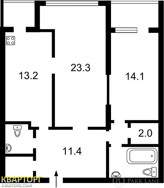 Sell 2-room apartment. Киев, Ямская, — photo 2