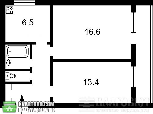 Sell 2-room apartment. Киев, 40-летия Октября просп — photo 2