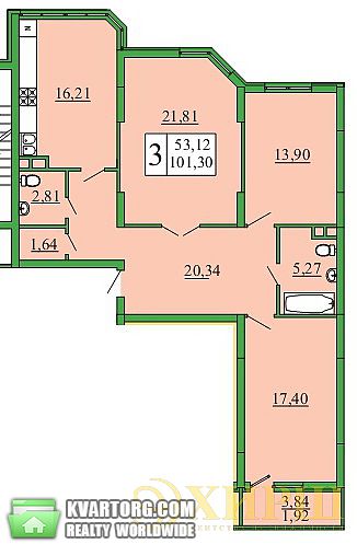 Sell 3-room apartment. Киев,  Ломоносова — photo 1