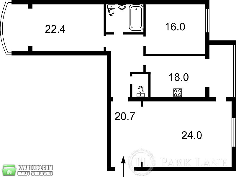 Sell 3-room apartment. Киев, Героев Сталинграда пр — photo 6