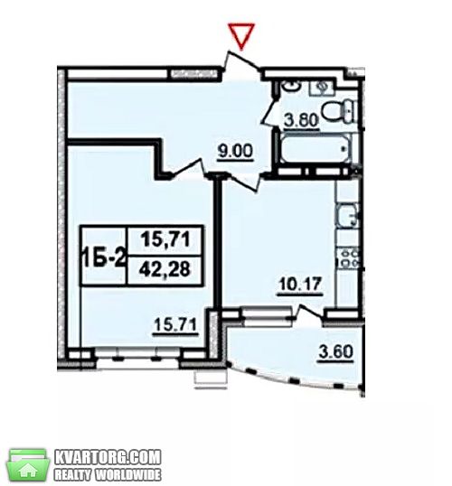 Sell 1-room apartment. Киев,  Глушкова пр — photo 2
