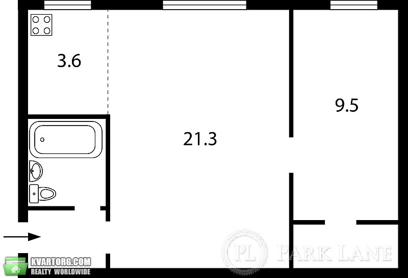 Sell 2-room apartment. Киев,  Тверской Тупик — photo 2