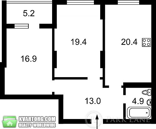 Sell 2-room apartment. Киев, Черновола — photo 3