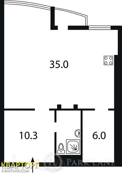 Sell 1-room apartment. Киев,  Кольцова бул — photo 2