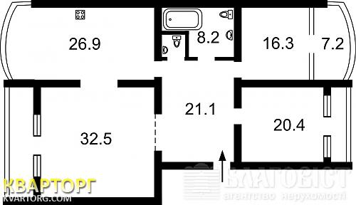 Sell 3-room apartment. Киев,  Оболонская наб — photo 2