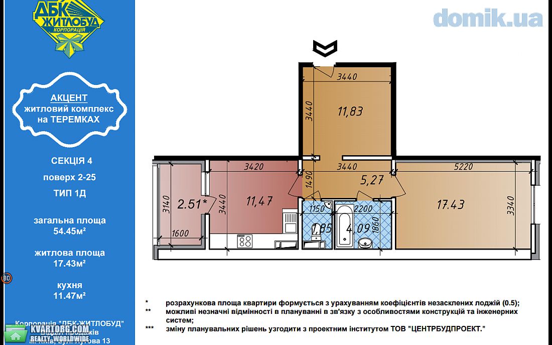 Sell 1-room apartment. Киев,  Глушкова пр — photo 9