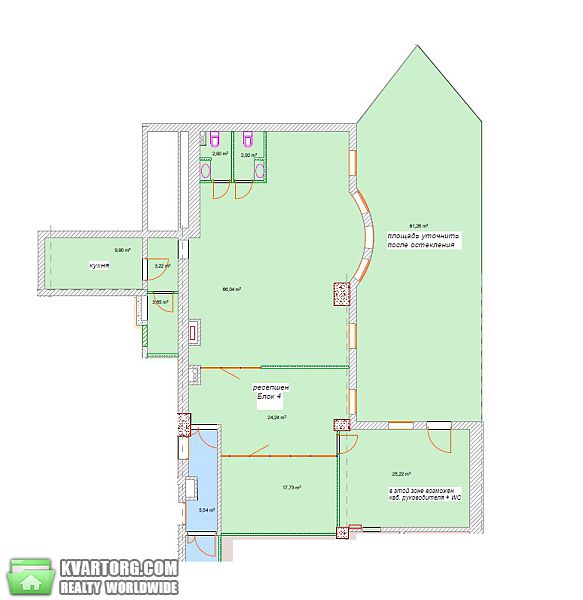 Rent out office. Киев, Льва Толстого — photo 2