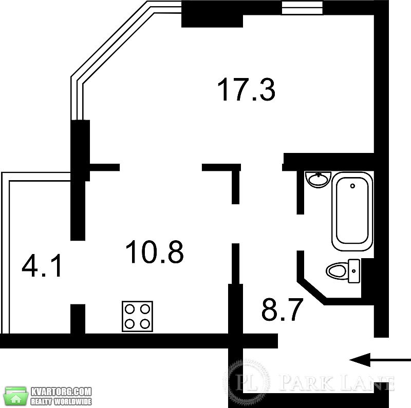 Sell 1-room apartment. Киев,  Гмыри — photo 5