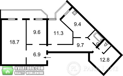 Sell 3-room apartment. Киев, Тургеневская — photo 7