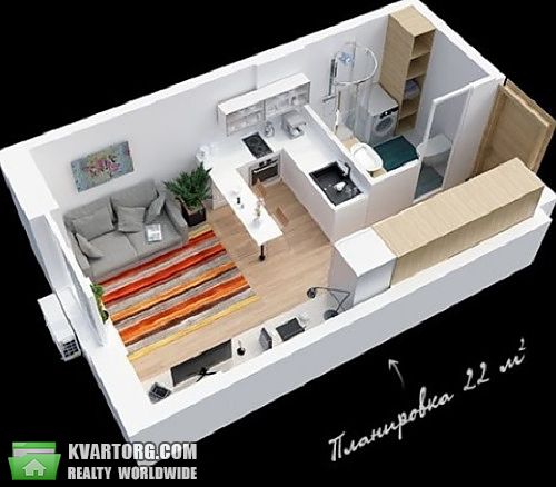 Sell 1-room apartment. Киев, Практичная — photo 2