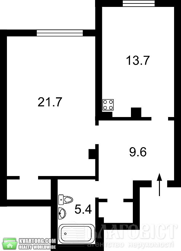 Sell 1-room apartment. Киев,  Щекавицкая — photo 9