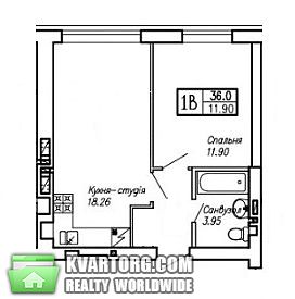 Sell 1-room apartment. Ирпень, Выговського — photo 1