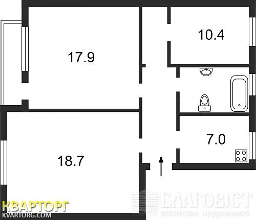 Sell 3-room apartment. Киев,  Довнар-Запольского — photo 2