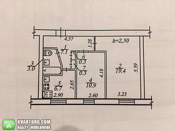 Sell 2-room apartment. Днепропетровск, Гладкова — photo 10