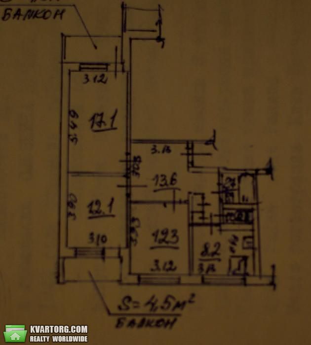 Sell 3-room apartment. Киев,  Глебова — photo 3