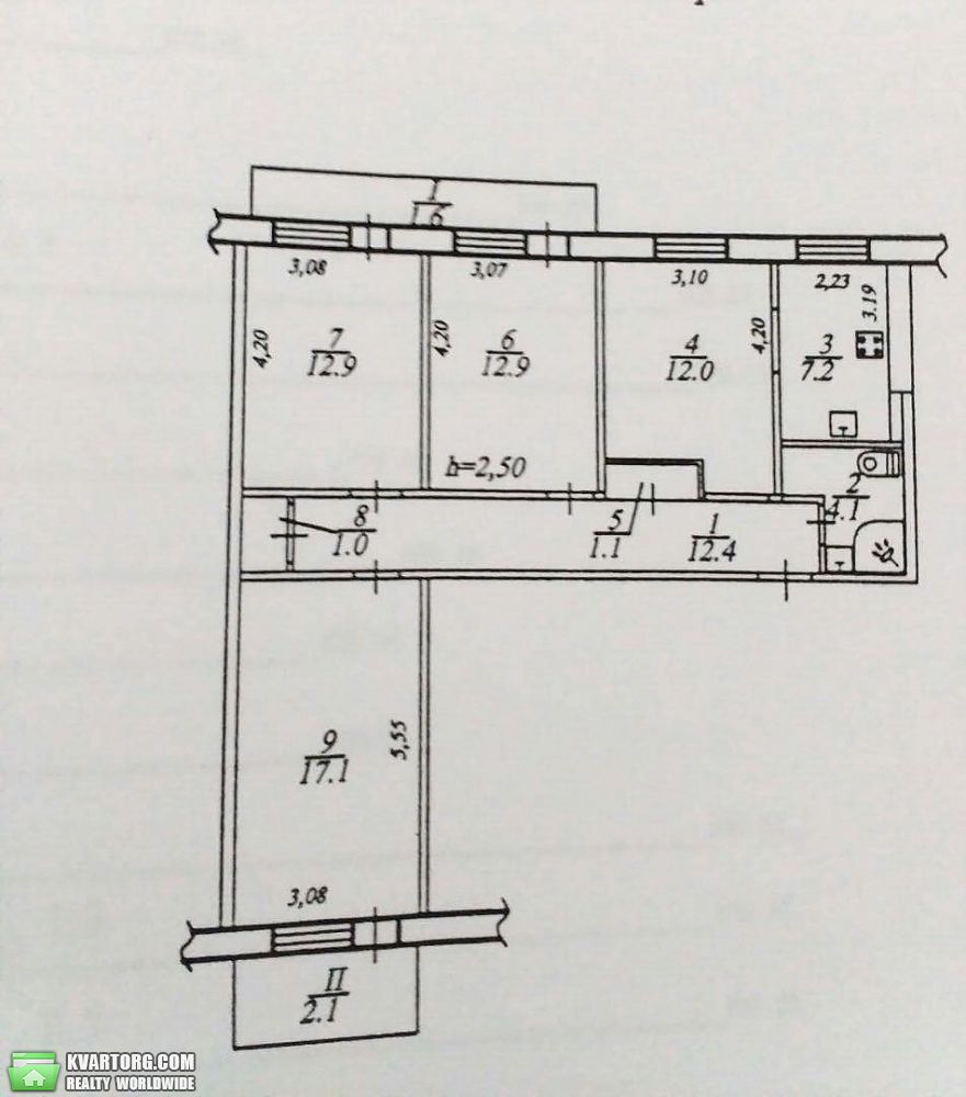 Sell 4-room apartment. Днепропетровск, Братьев Трофимовых — photo 7