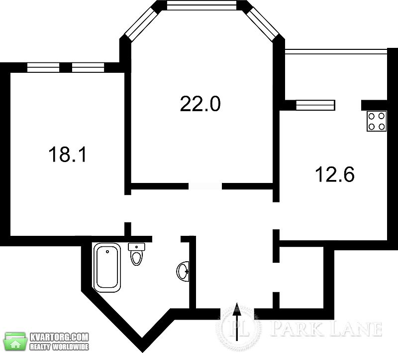 Sell 2-room apartment. Киев,  Драгоманова — photo 3
