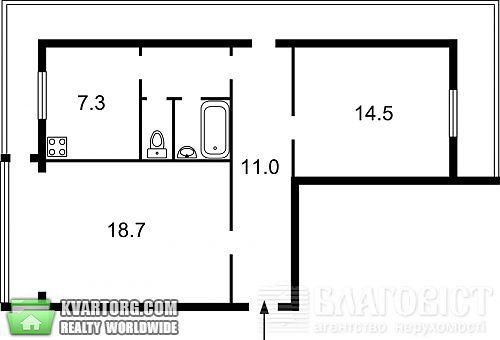 Sell 2-room apartment. Киев, Ушинского — photo 9