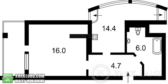 Sell 1-room apartment. Киев,  Руданского — photo 2