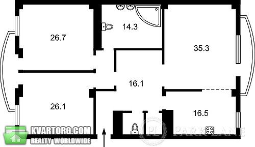 Sell 3-room apartment. Киев, Тургеневская — photo 2