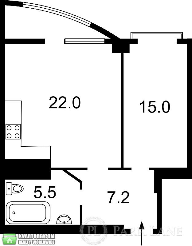 Sell 1-room apartment. Киев,  Антоновича — photo 2