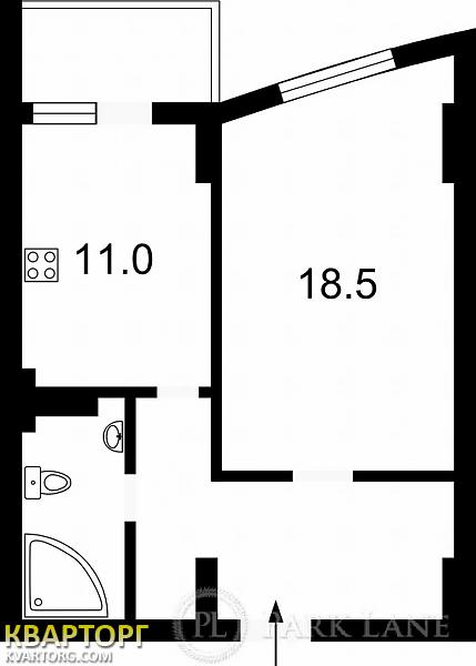 Sell 1-room apartment. Киев,  Победы пр — photo 2